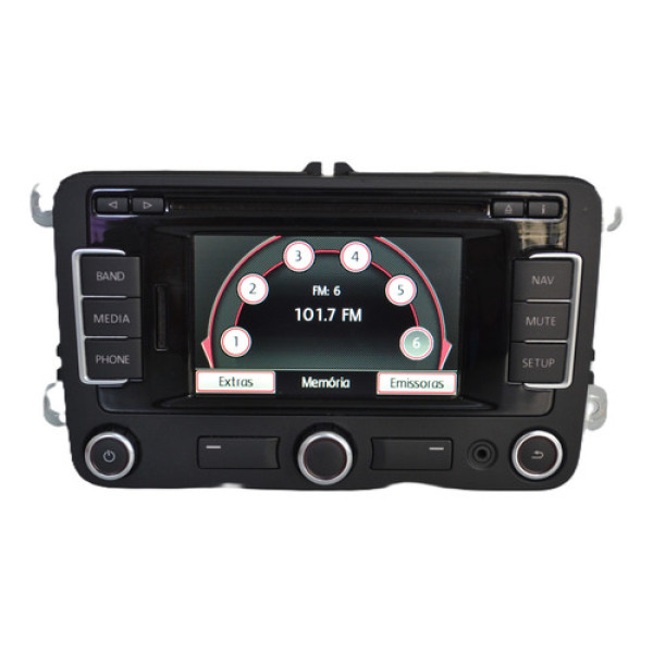 Radio Som Multimidia Vw Fusca Tsi Jetta Tiguan Original