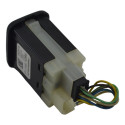 Entrada Conector Usb Auxiliar Console S10 2022 Original Preto
