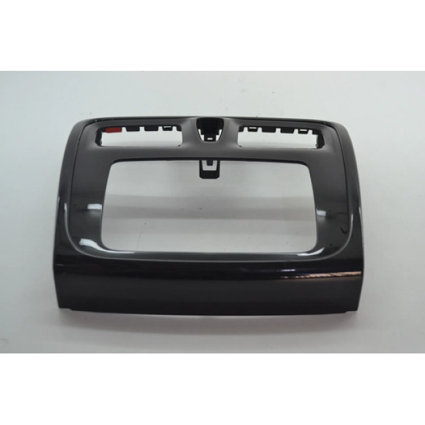 Moldura Radio Central Painel Sandero 2017 Original Preto