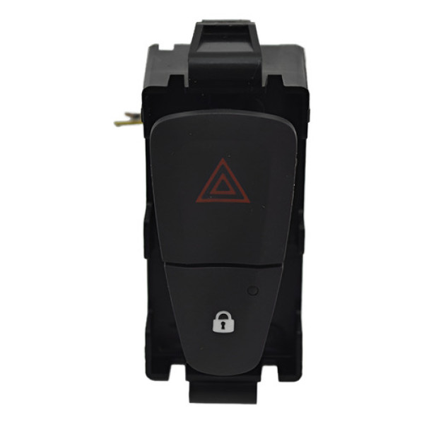 Botão Pisca Alerta Trava Destrava Sandero 2016 Duster Origin - Preto