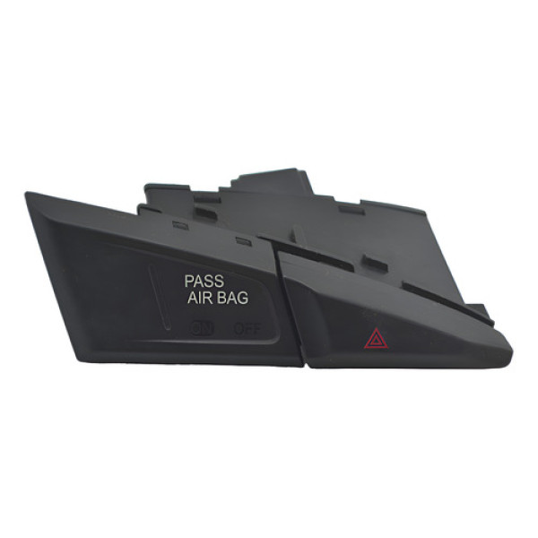 Botão Pisca Alerta Corvette 2014 Original - Preto