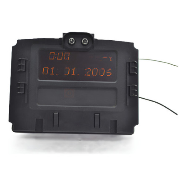 Visor Relogio Digital Painel Chevrolet Zafira 2009 Original Preto