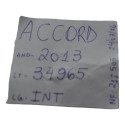 Botão Comando Eco Econômico Accord 2013 Original Preto