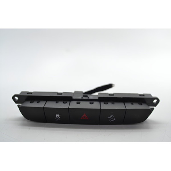 Botão Pisca Alerta Off Tração Fiat Toro 2018 Original - Preto