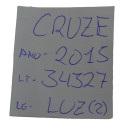 Luz Cortesia Interna Central Teto Cruze 2015 Original