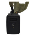 Entrada Conector Usb Fiat Punto 2014 Linea Original Preto