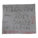Par Luz Interna Teto Quebra Sol Vw Tiguan 2019 Original