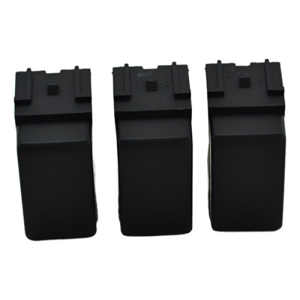 Kit 3 Botão Cego Falso Painel Nissan Versa 2019 Original