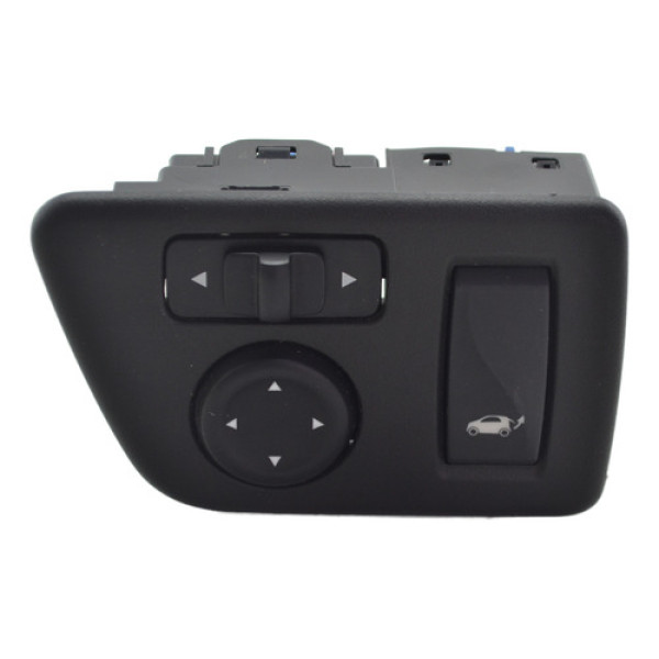 Moldura Botão Regulagem Retrovisor Porta Mala Kwid 2020 Orig