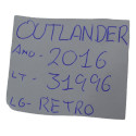 Retrovisor Interno Mitsubishi Outlander 2016 Original