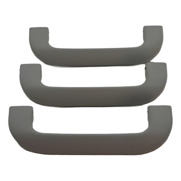 Kit 3 Puxador Teto Pqp Fox 2007 Spacefox Crossfox Original - Bege