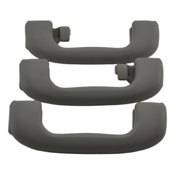 Kit 3 Puxador Alça Teto Pqp Gm Cruze 2013 2014 Original Cinza