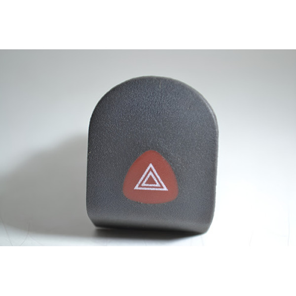 Botão Pisca Alerta Painel Renault Kangoo 2006 Original  - Cinza