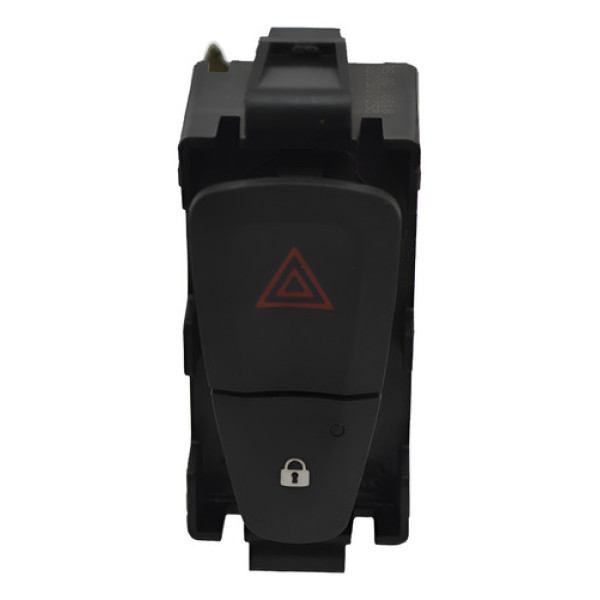 Botão Pisca Alerta Trava Destrava Logan 2020 Sandero Origina - Preto