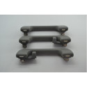 Kit Com 3 Puxador Alça Teto Pqp Audi A3 2020 Original