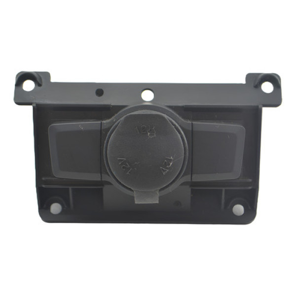 Tomada 12v C/moldura Chevrolet Captiva 2008 A 2012 Original Preto