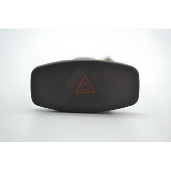 Botão Interruptor Pisca Alerta Painel Renault Duster Origina - Preto