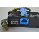 Entrada Conector Usb Auxiliar Console Fluence 2013 Original Preto