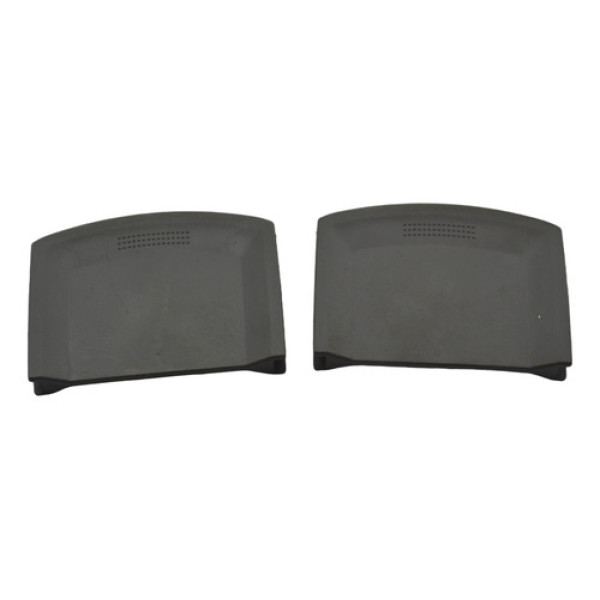 Par Moldura Divisória Porta Copo Console Corolla 2003 Origi Cinza