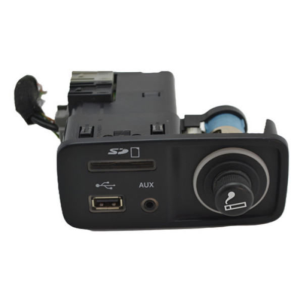 Entrada Conector Usb Aux Sd Cherokee Trailhawk 2015 Original Preto Entrada Conector Usb Aux Sd Cherokee Trailhawk 2015 Original Preto