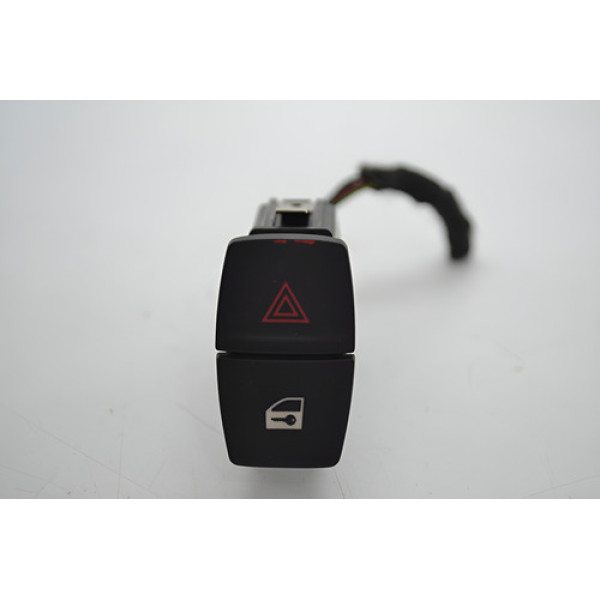Botão Pisca Alerta Trava Destrava Bmw 320ia 2015 Original Preto