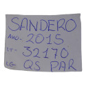 Par Quebra Sol Direito Esquerdo Sandero 2015 Logan Original