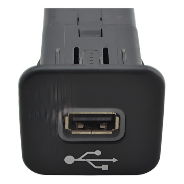 Entrada Conector Usb Com Chicote Jeep Compass 2018 Original Preto