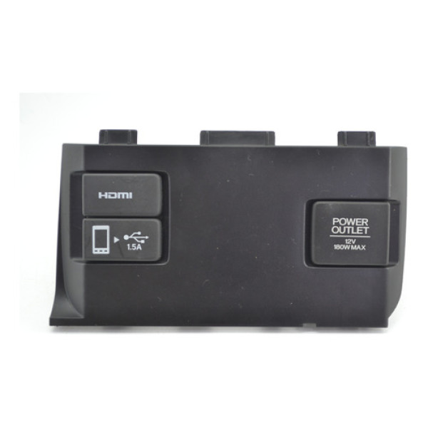 Moldura Com Tomada 12v Honda Civic 2021 Original