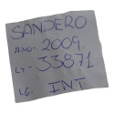 Acendedor Cigarro Console Sandero 2009 Original Preto