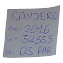 Par Quebra Sol Direito Esquerdo Sandero 2016 Logan Original