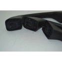 Kit 3 Puxador Apoio Alça Teto Pqp Duster 2015 A 2020 Origina Preto