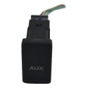 Entrada Conector Auxiliar Painel Honda Hrv Hr-v 2018 Origina Preto