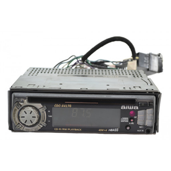 Radio Aparelho Som Painel Aiwa Com Auxiliar Cdc-x4170