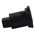 Entrada Conector Usb Mitsubishi L200 Triton 2019 Original - Preto