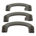 Kit 3 Puxador Alça Teto Pqp Fiat Argo 2020 Original