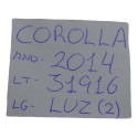 Luz Interna Central Traseira Teto Corolla 2014 Original