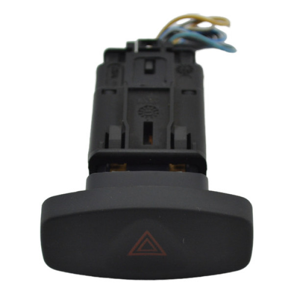 Botão Pisca Alerta Painel Sandero 2014 Logan Duster Original - Preto