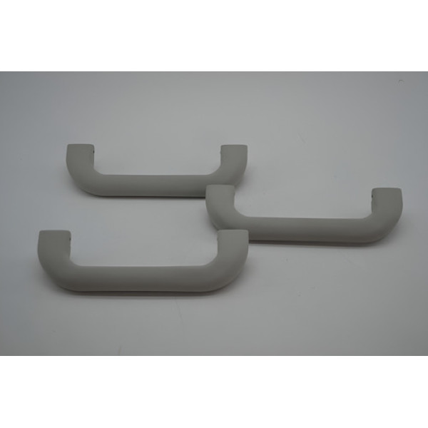 Kit 3 Puxadora Alça Teto Pqp Volkswagen Gol 2012 2013 Origin Cinza