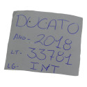 Botão Comando Pisca Alerta Trava Esc Ducato 2018 Original Preto
