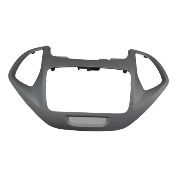 Moldura Central Painel Radio Difusor Ar Ka 2020 Original Prateado