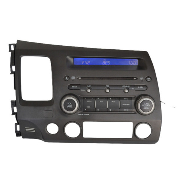 Radio Som Painel Honda New Civic 2008 Original- N/ Pega Cd