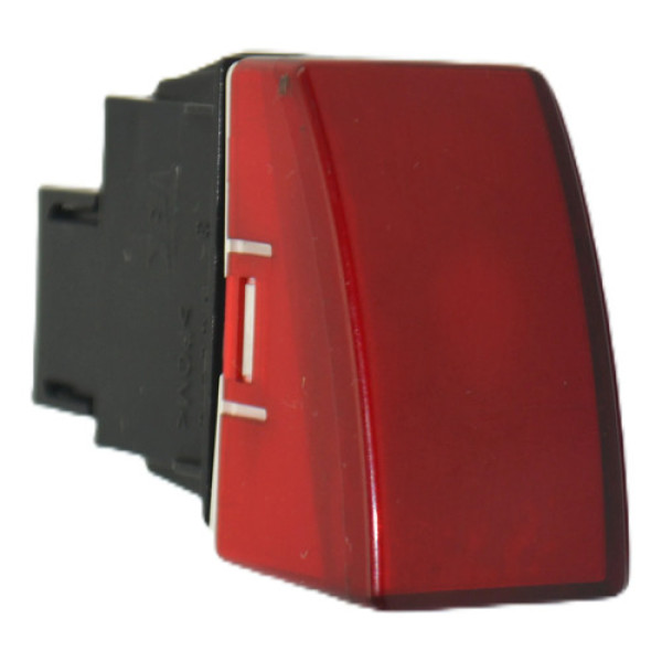 Botão Pisca Alerta Painel Honda City 2009 A 2014 Original Vermelho