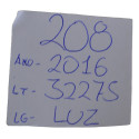 Luz Cortesia Interna Teto Peugeot 208 2016 Original