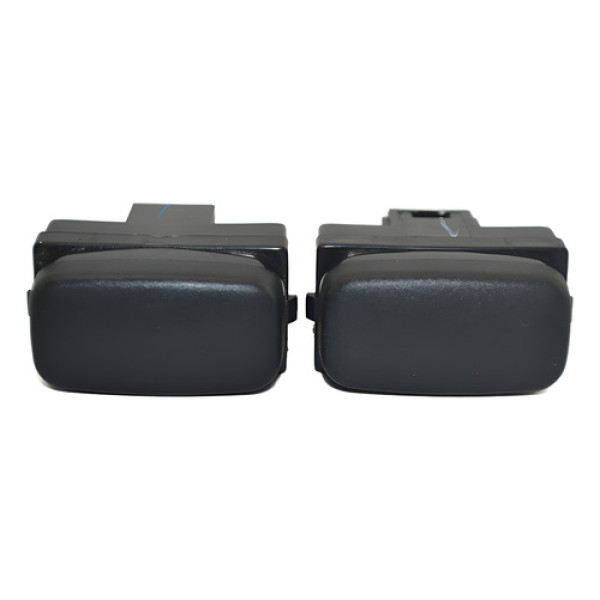 Par Botão Cego Falso Mitsubishi Pajero Dakar 2013 Original Preto