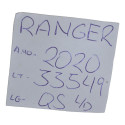 Quebra Sol Lado Esquerdo Motorista Ranger 2020 Original