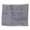 Espelho Retrovisor Interno Chevrolet Cruze 2015 Origina