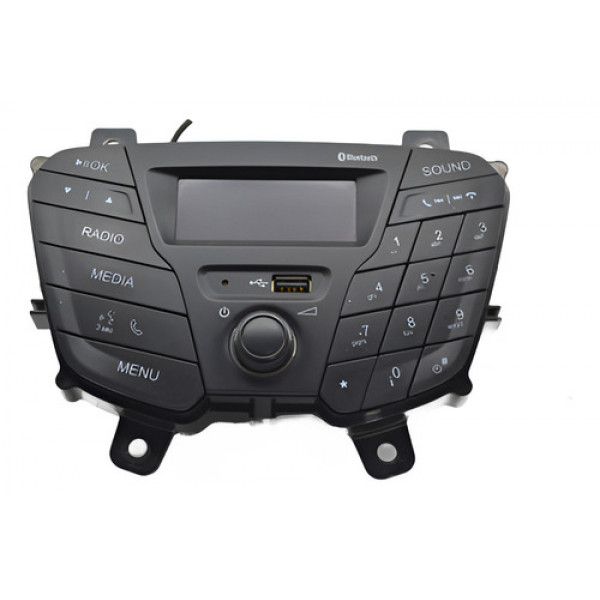 Frente Radio Som Usb Bluetooth Ford Ka Original