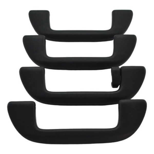 Kit 4 Puxador Alça Apoio Teto Pqp Civic 2020 Original Preto