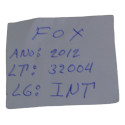 Kit 4 Botão Cego Falso Volkswagen Fox 2012 Original