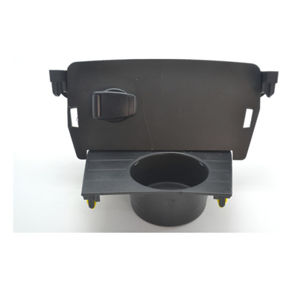 Moldura Porta Copo E Tomada Console Renault Captur Original Preto